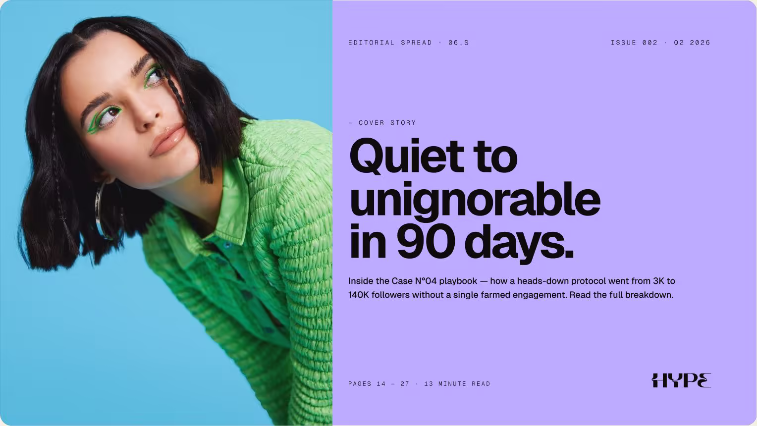 Editorial spread · 06.S